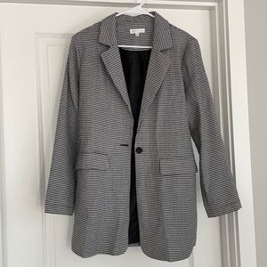 Checkered Blazer